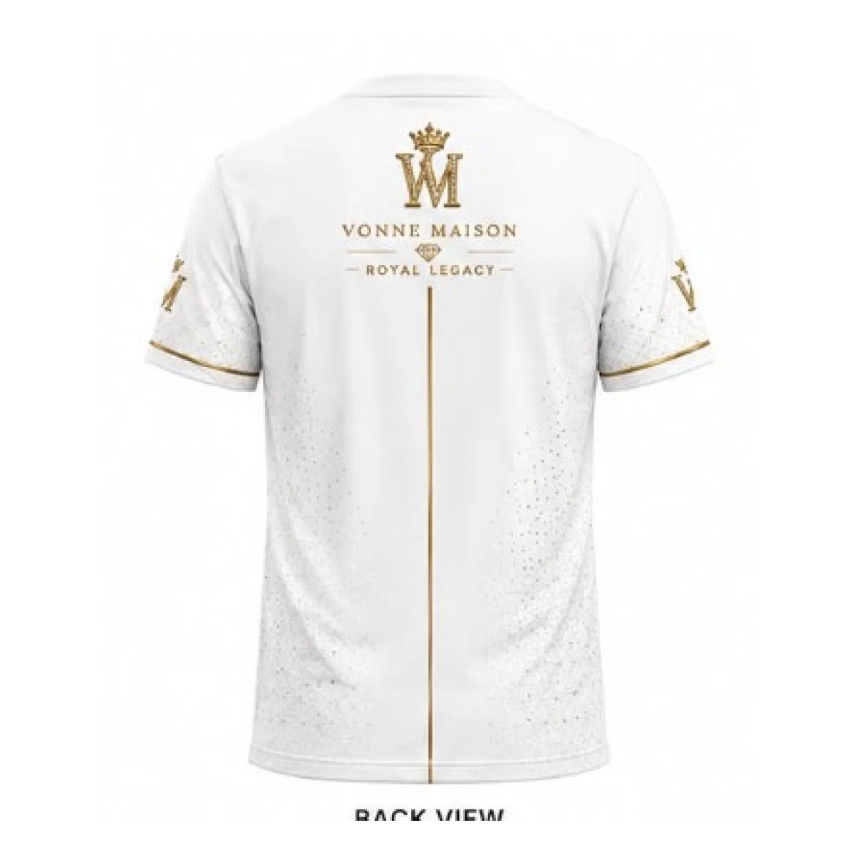 Royal Legacy Crown Tee (Ivory) — back