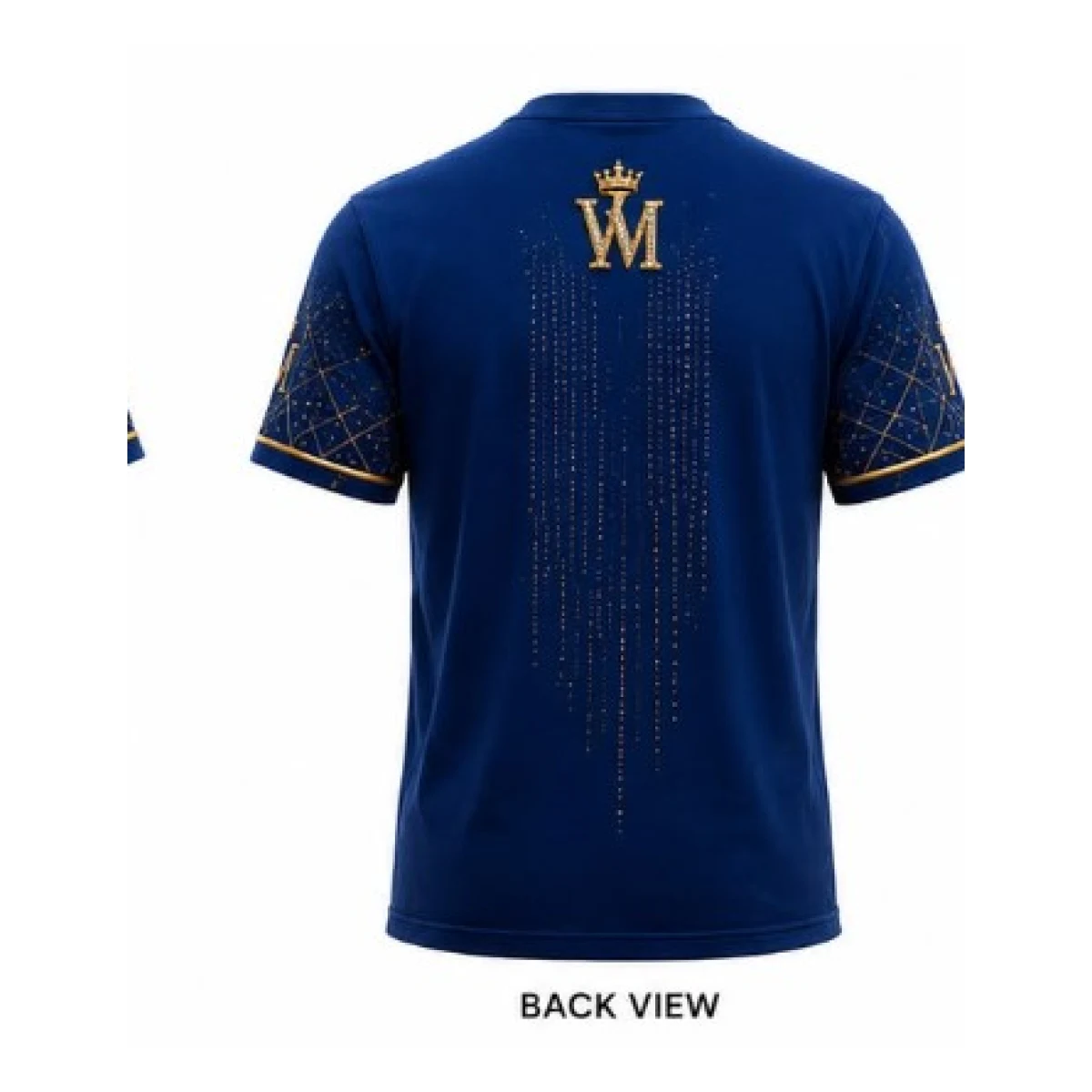 Royal Legacy Diamond Crest Tee (Royal Blue) — back