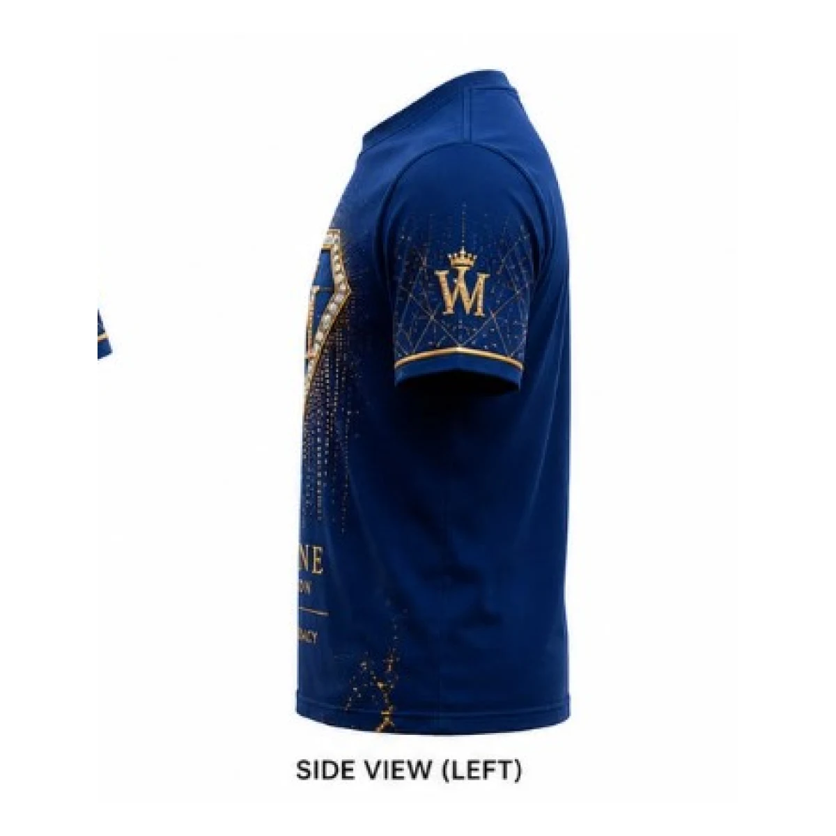 Royal Legacy Diamond Crest Tee (Royal Blue) — left