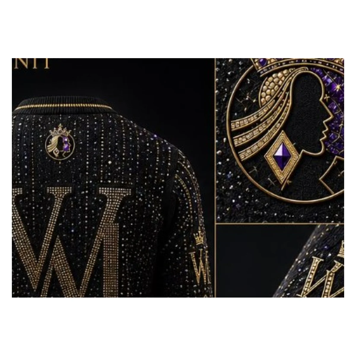 Royal Legacy Knit — crest detail