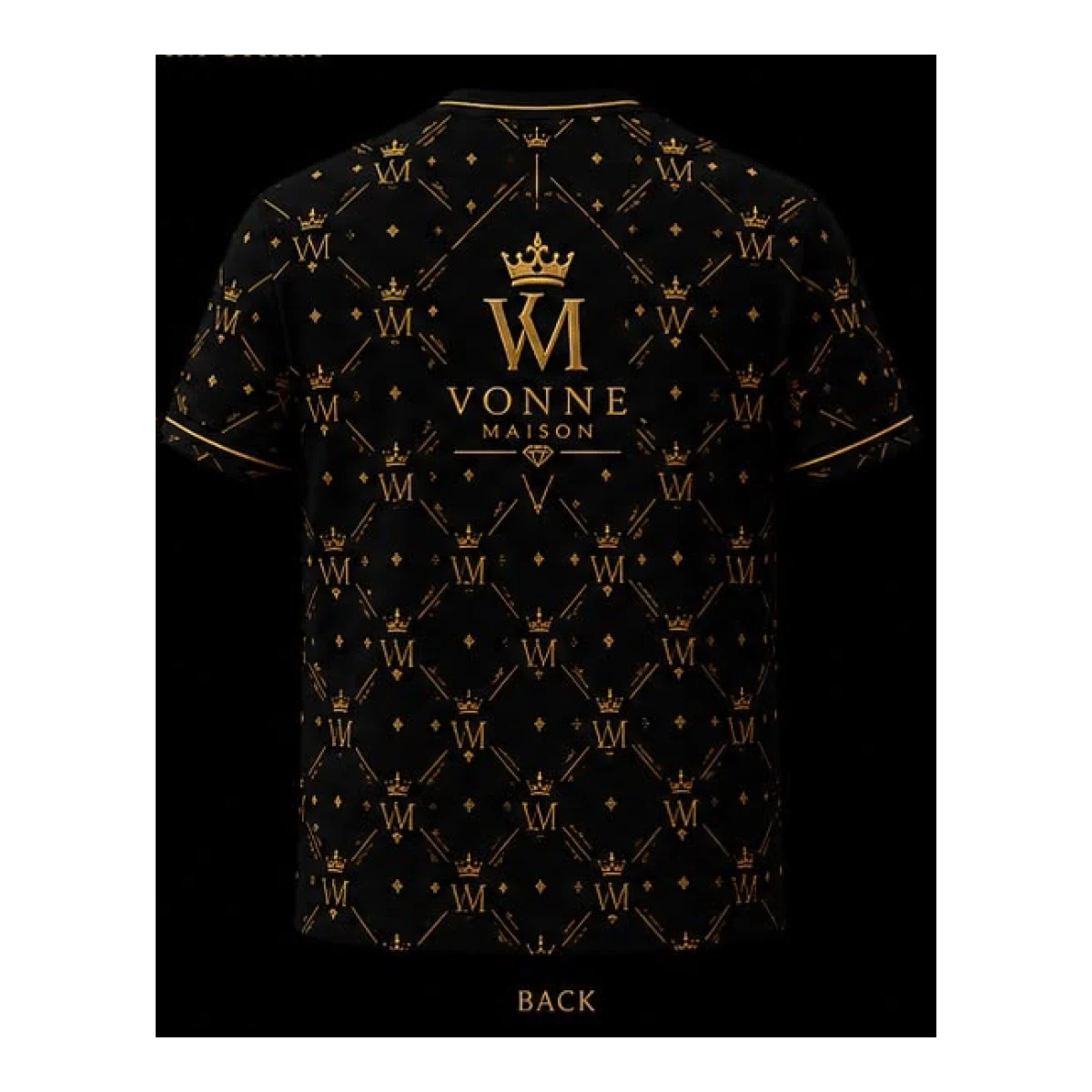 Royal Legacy Monogram T-Shirt — back view
