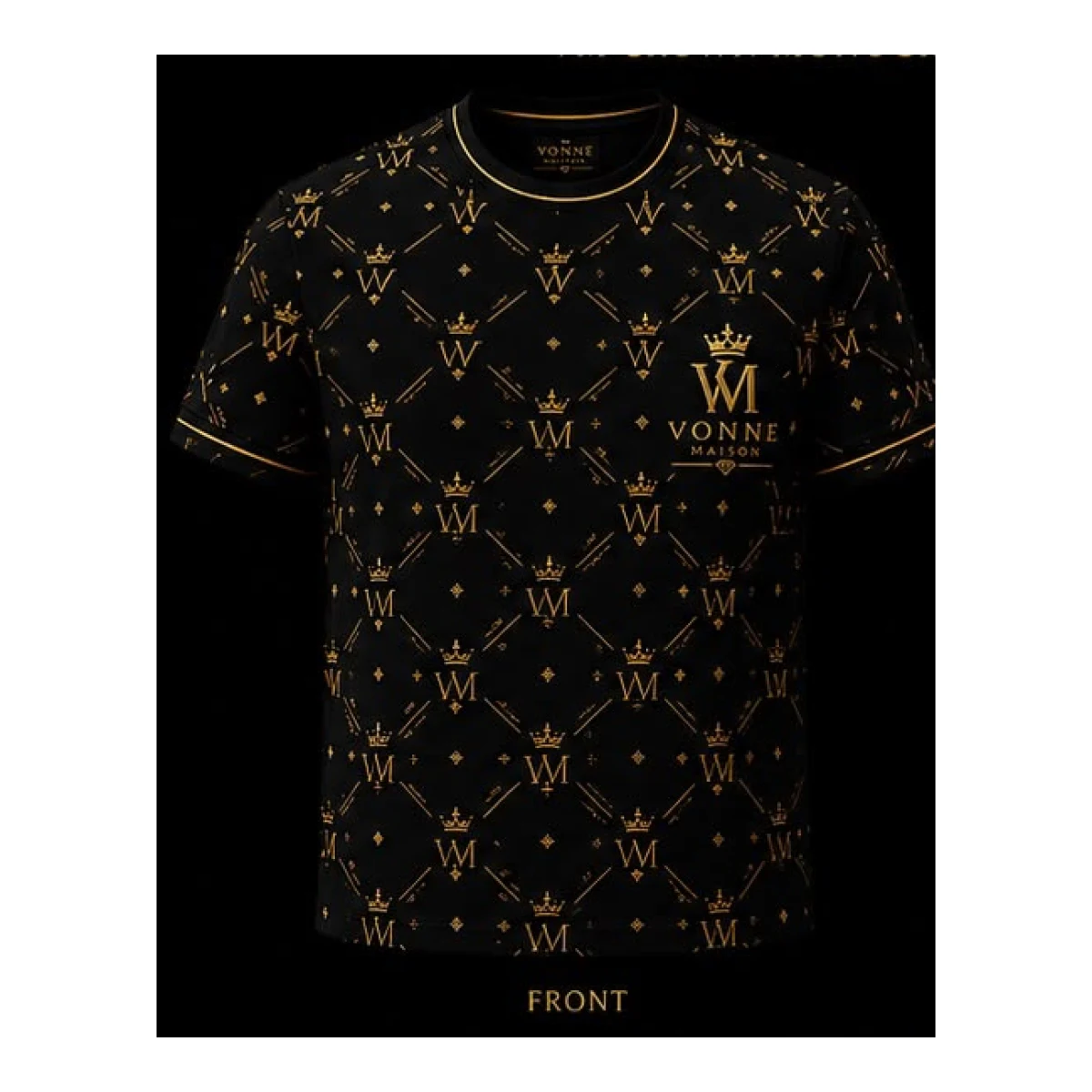 Royal Legacy Monogram T-Shirt — front view