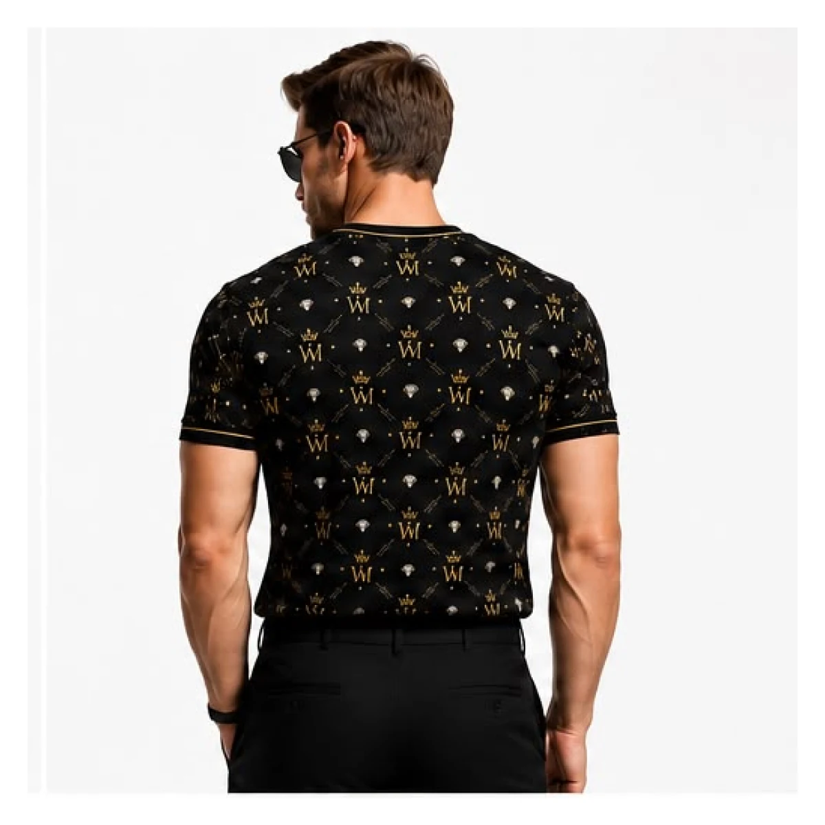 Royal Legacy Monogram T-Shirt — lifestyle back