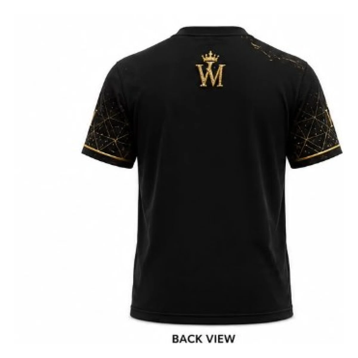 Royal Legacy Pearl Crest Tee (Noir) — back