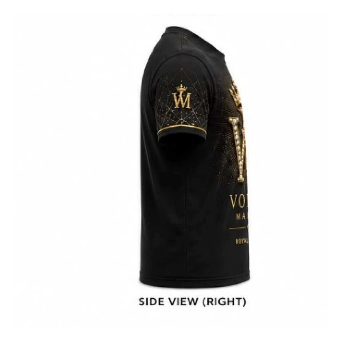 Royal Legacy Pearl Crest Tee (Noir) — right