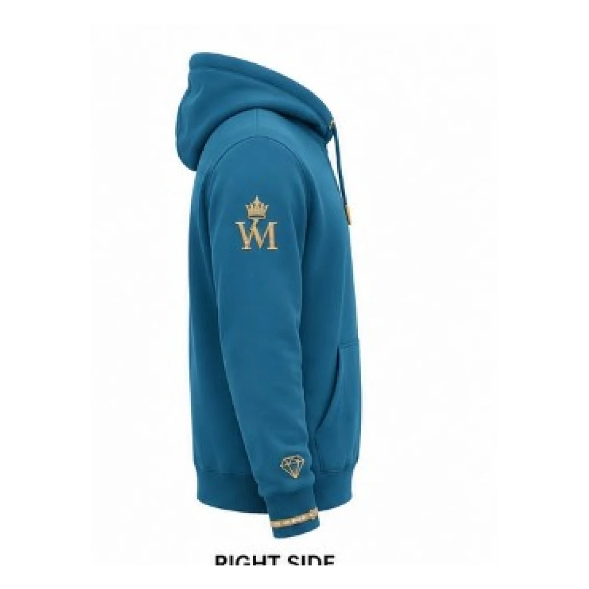 Royal Legacy Signature Tracksuit (Sea Blue) — hoodie — right