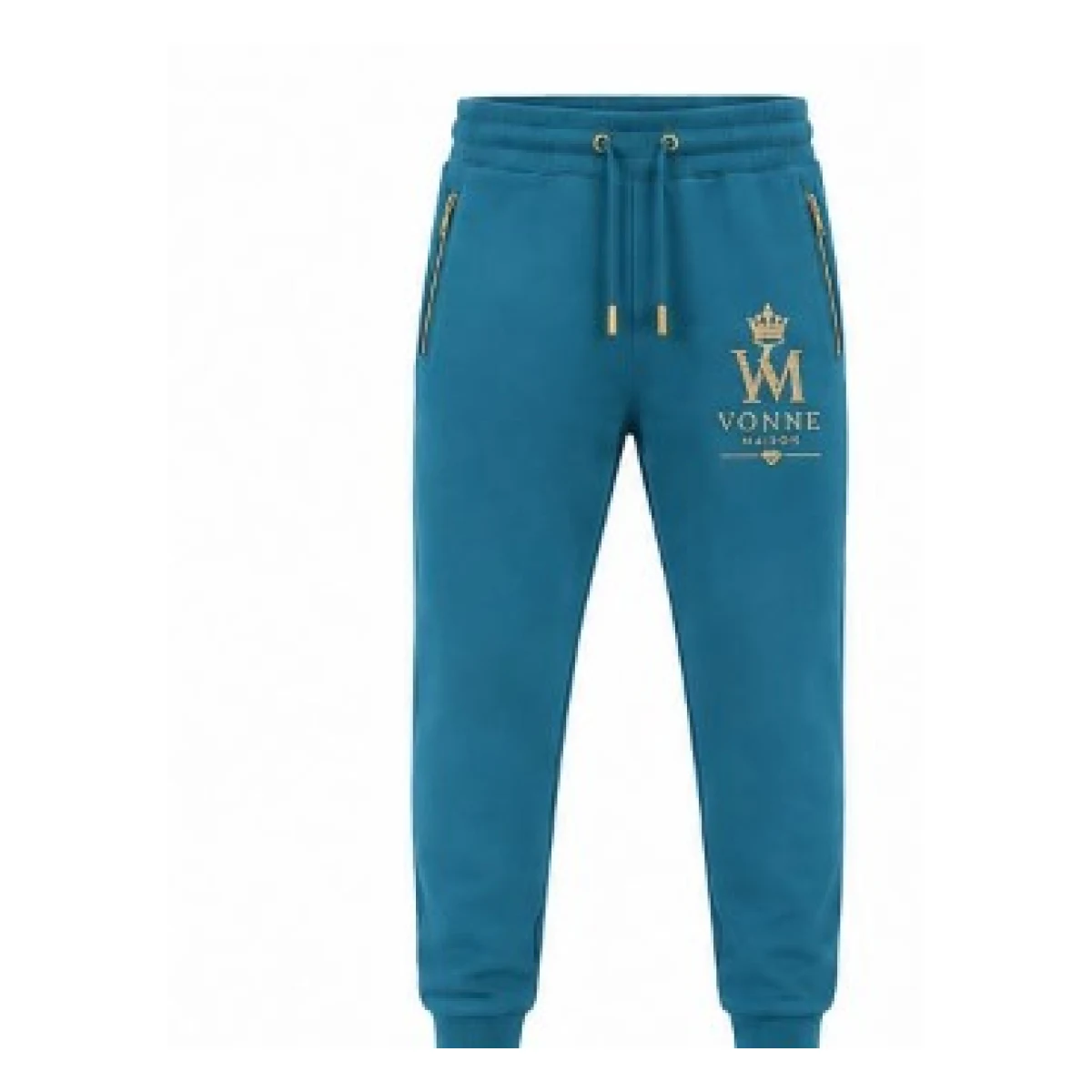 Royal Legacy Signature Tracksuit (Sea Blue) — joggers — front