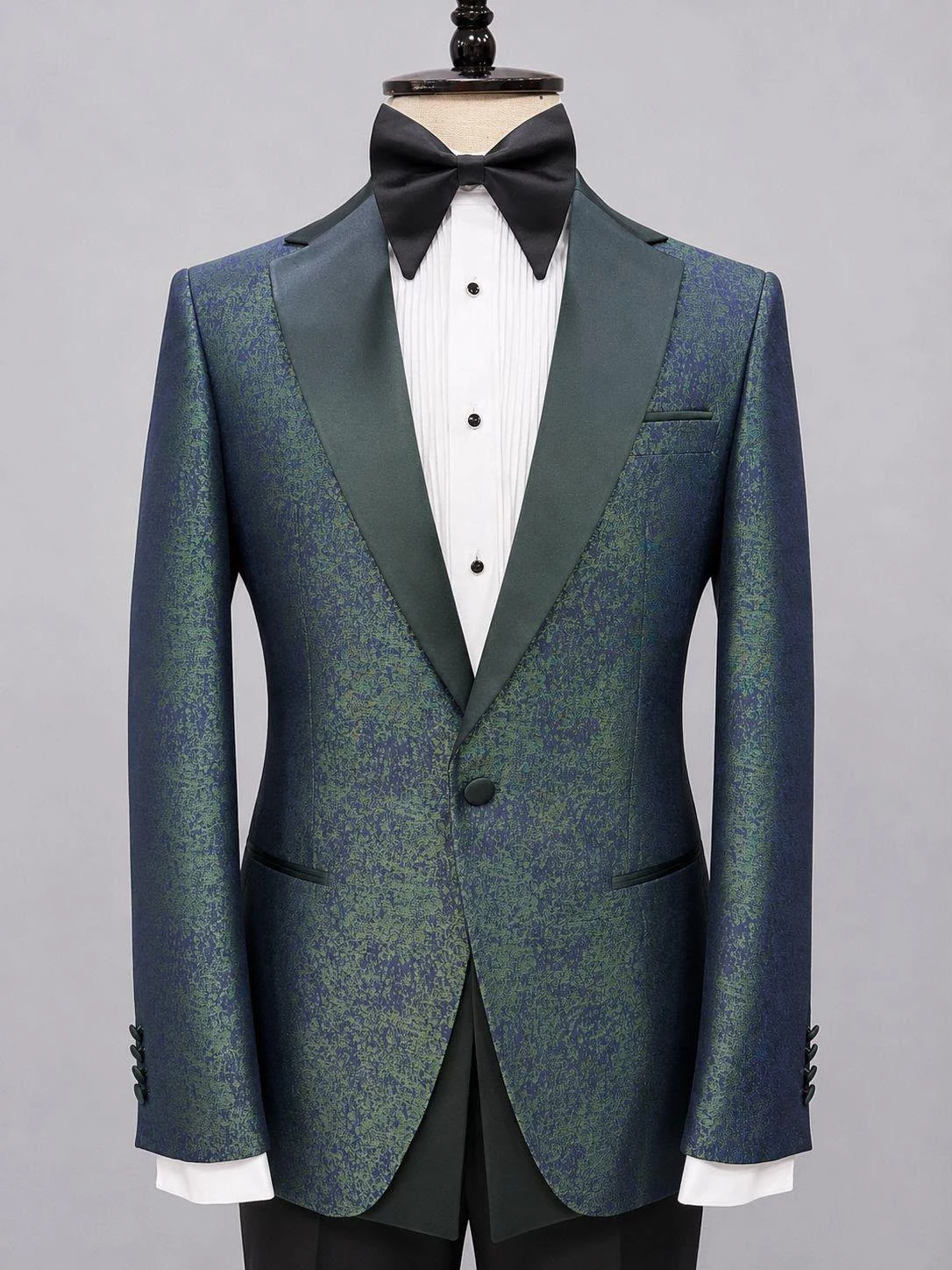 Single Breasted Two-Piece Tuxedo (Ivory) — view 13