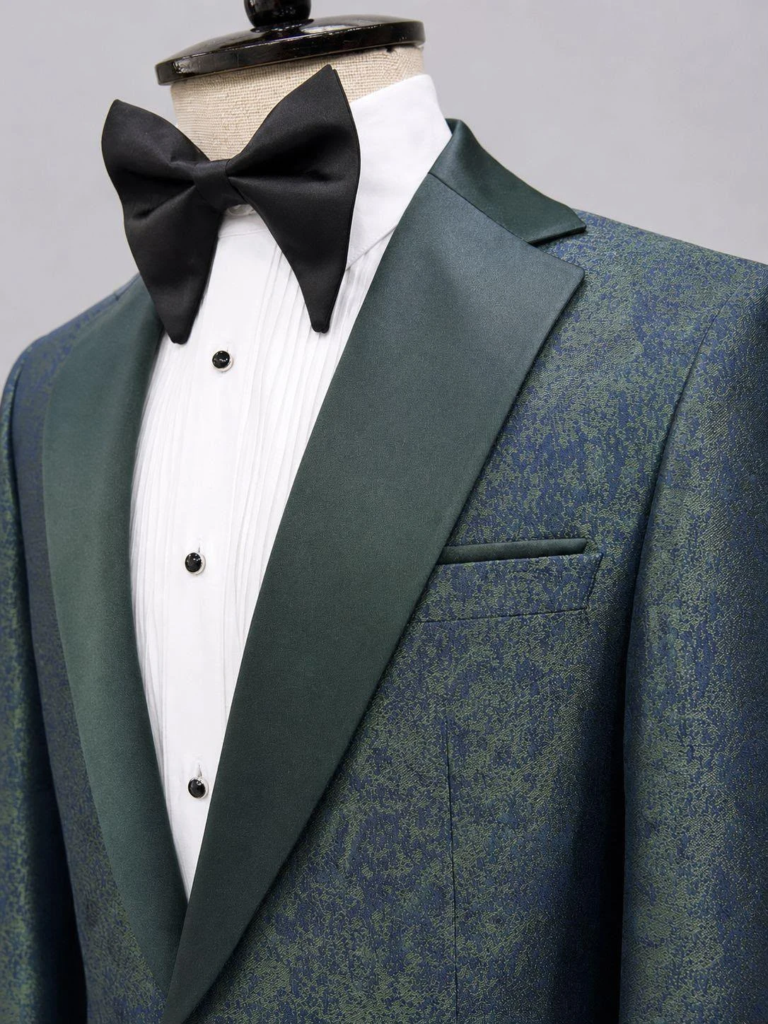Single Breasted Two-Piece Tuxedo (Ivory) — view 17