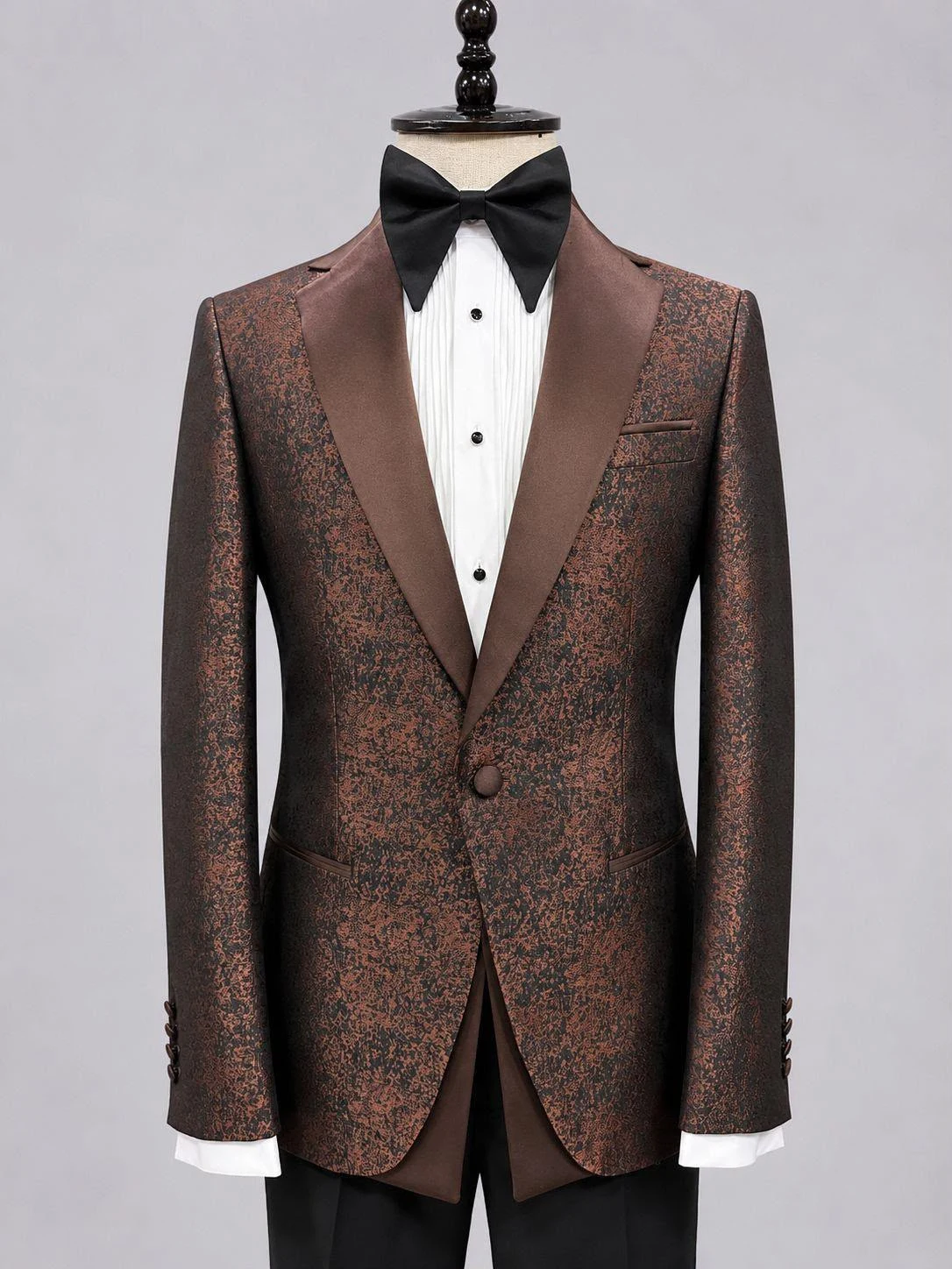 Single Breasted Two-Piece Tuxedo (Ivory) — view 19