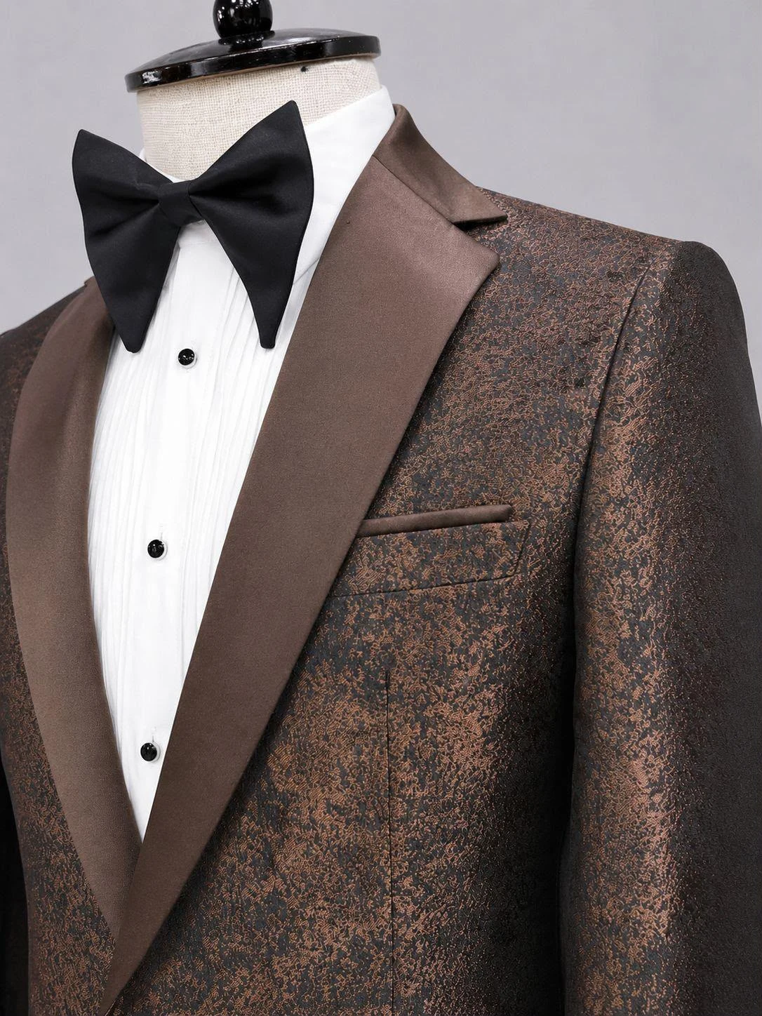 Single Breasted Two-Piece Tuxedo (Ivory) — view 23
