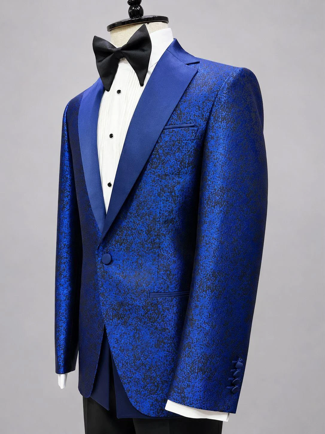Single Breasted Two-Piece Tuxedo (Ivory) — view 34
