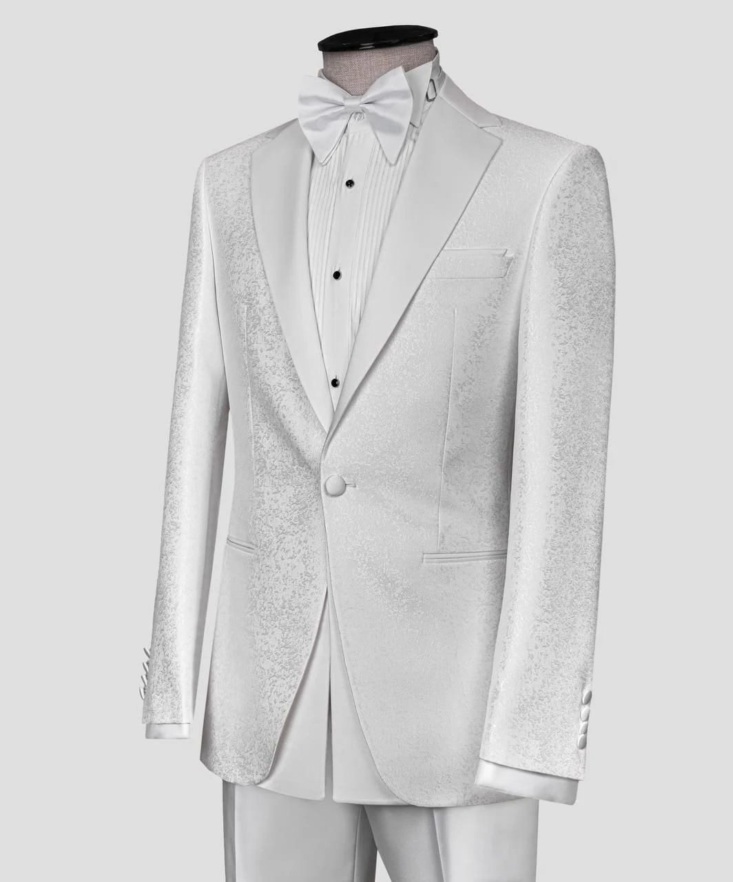 Single Breasted Two-Piece Tuxedo (Pattern Edit) — view 5