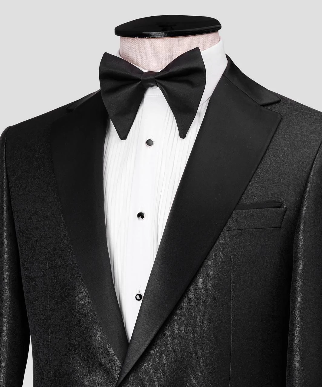 Single Breasted Two-Piece Tuxedo (Pattern Edit) — view 6