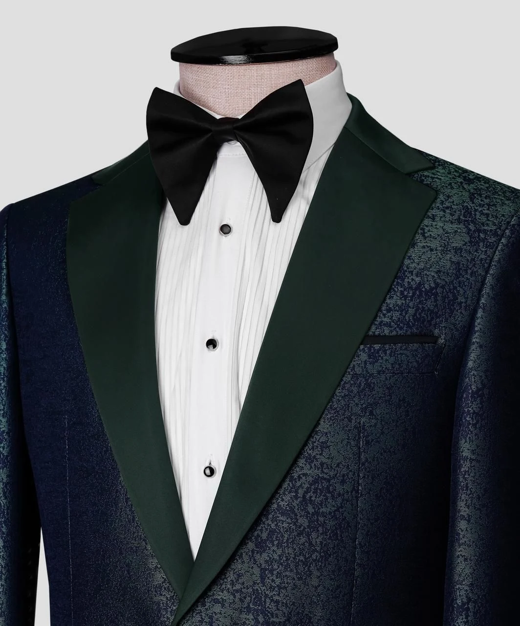 Single Breasted Two-Piece Tuxedo (White Classic) — view 2