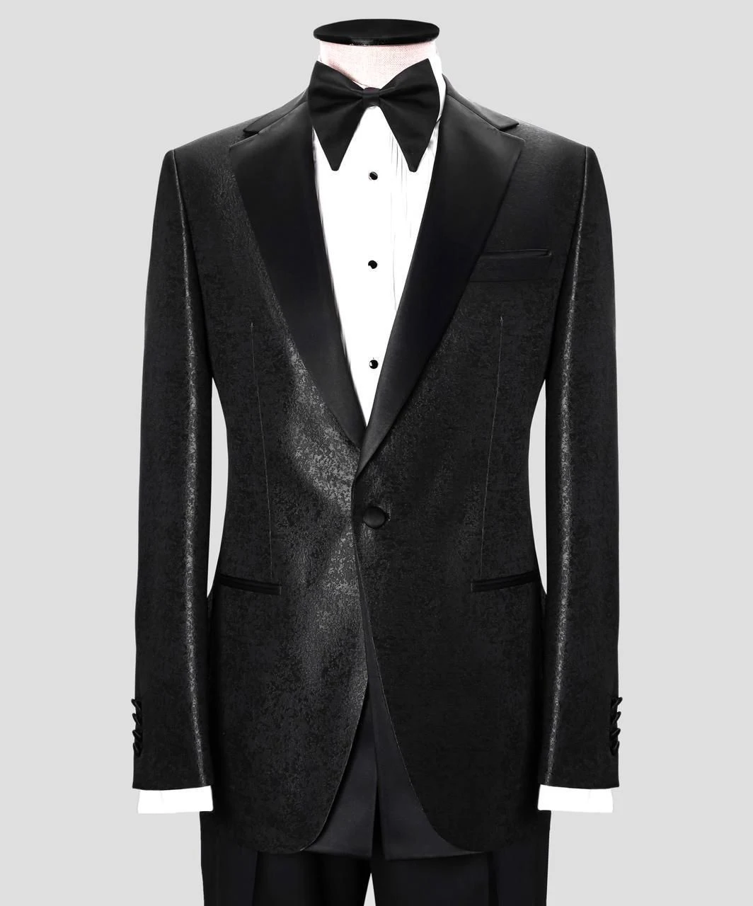 Single Breasted Two-Piece Tuxedo (White Classic) — view 6