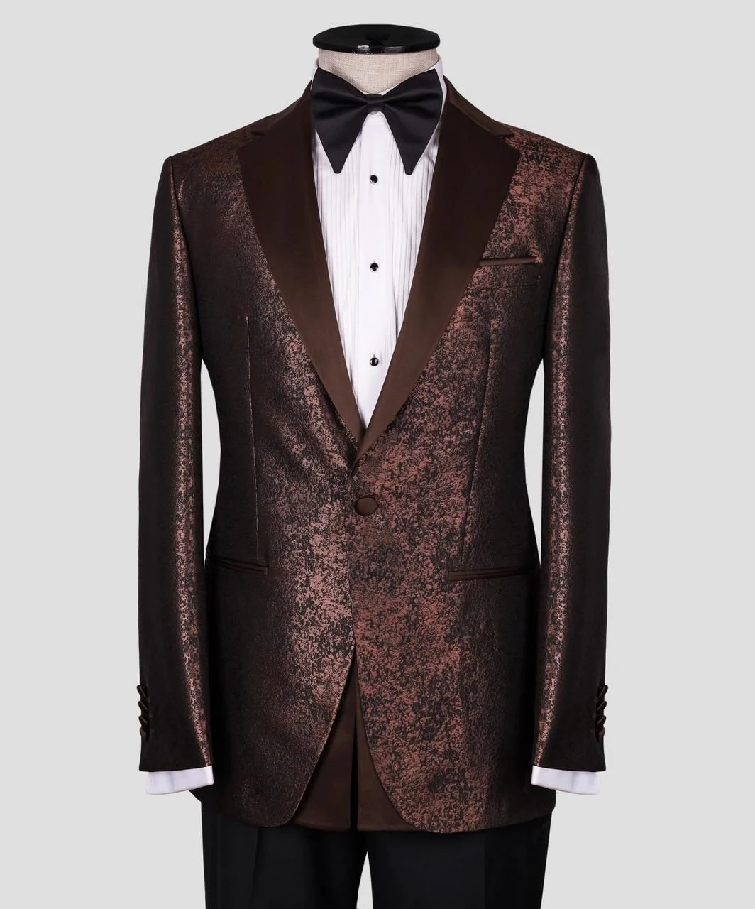 Single Breasted Two-Piece Tuxedo (White Classic) — view 10