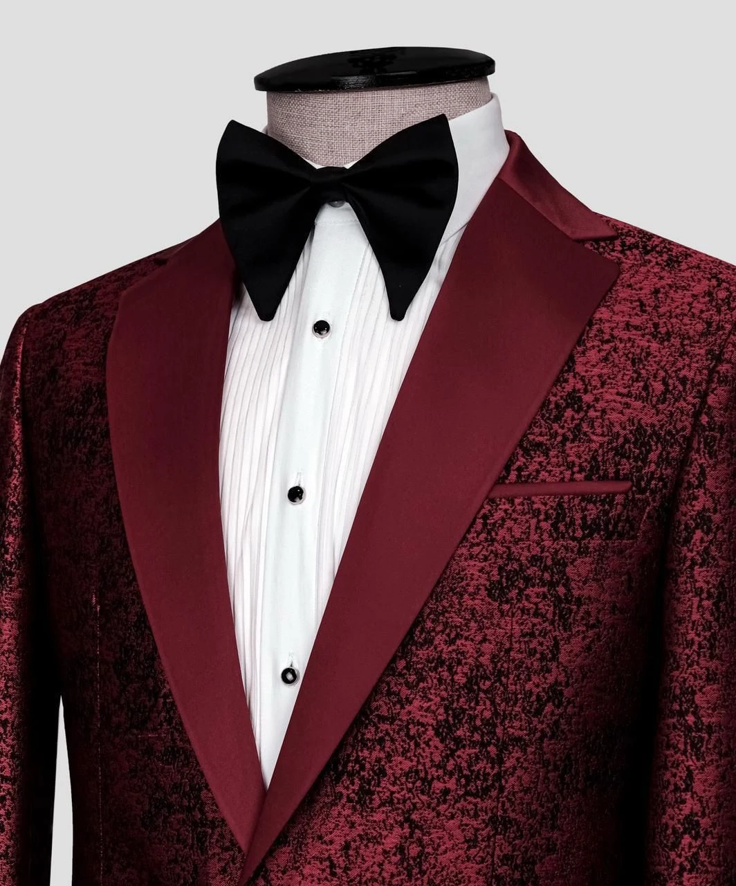 Single Breasted Two-Piece Tuxedo (White Classic) — view 14