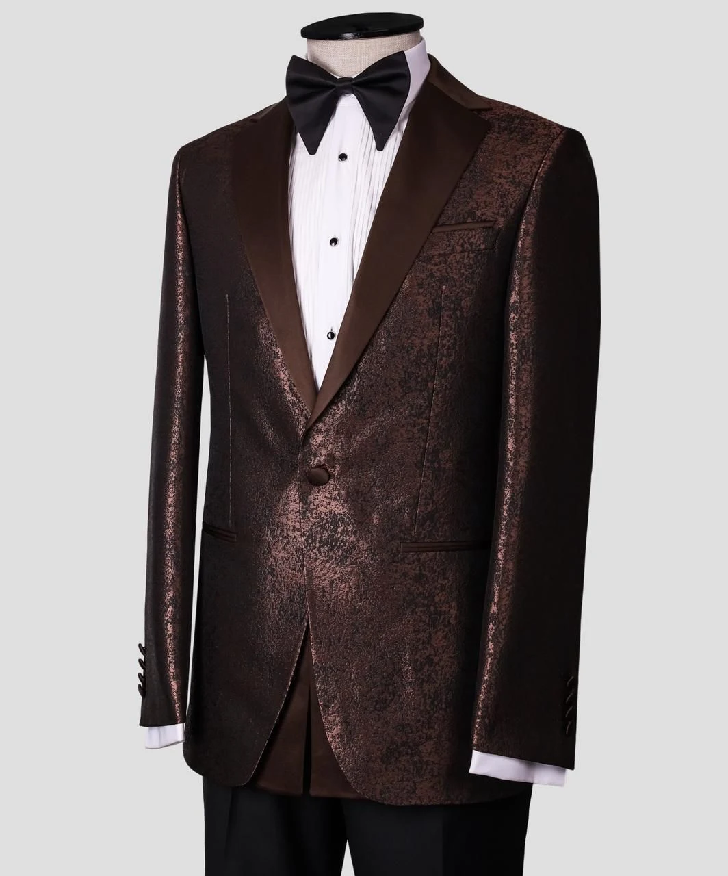 Single Breasted Two-Piece Tuxedo (White Classic) — view 16